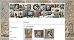 Desktop Screenshot of antiqueprintsandmaps.nl